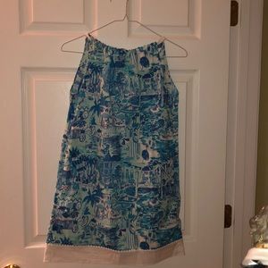 Lily Pulitzer Fresh Catch Toile Dress